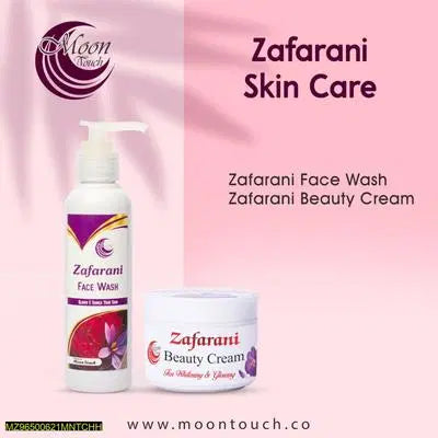 Moon Touch-Zafarani Beauty Cream + Face Wash + Free 5ml Serum